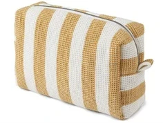 Liewood white yellow mellow toilettaske Kayla stripes